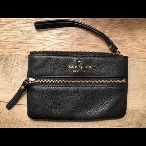 FINAL SALE Kate Spade Black Wristlet